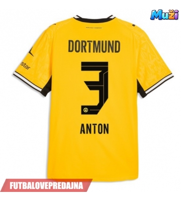 Lacne Muži Futbalové dres Borussia Dortmund Waldemar Anton #3 2026-27 Krátky Rukáv - Domáci
